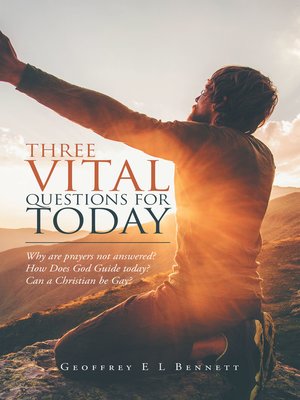 cover image of Three Vital Questions for Today